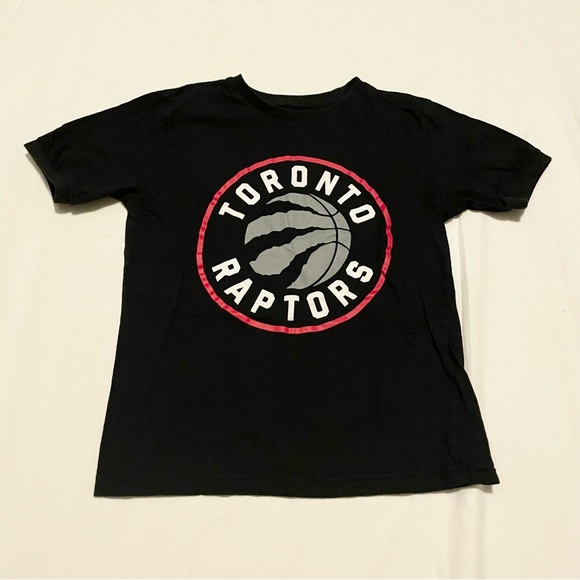 Toronto Raptors Kids Black T-Shirt Size Medium 7/8 - Picture 16 of 16